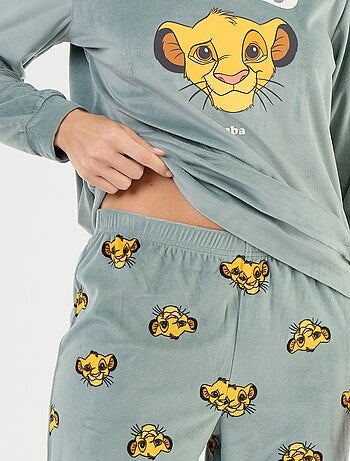 Lange pyjama met 'Disney'-print - 2-delig