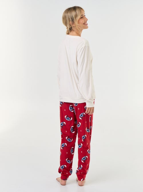 Lange pyjama met 'Disney'-print - 2-delig - Kiabi Lange pyjama met 'Disney'-print - 2-delig - Kiabi
