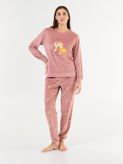 Lange pyjama met 'Disney'-print - 2-delig - Kiabi Lange pyjama met 'Disney'-print - 2-delig - Kiabi