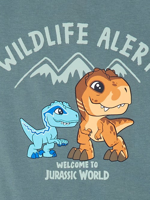 Lange pyjama met 'Jurassic World'-print - Kiabi