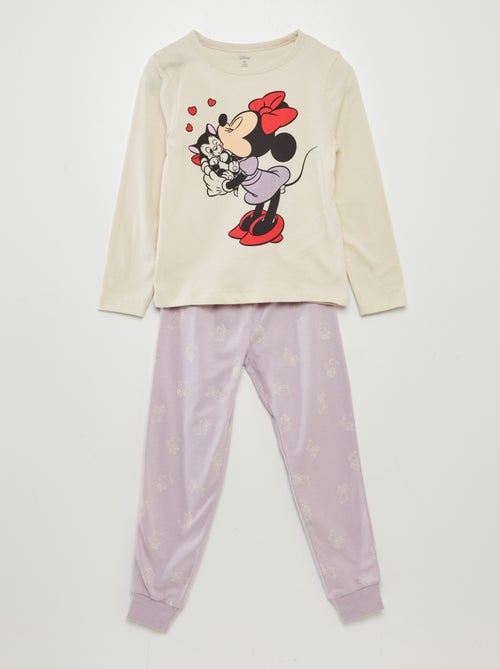 Lange pyjama met Minnie-print - 2-delig - Kiabi