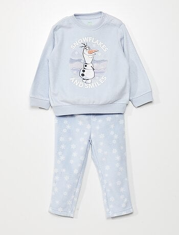 Lange pyjama met 'Olaf'-print - 2-delig - Kiabi