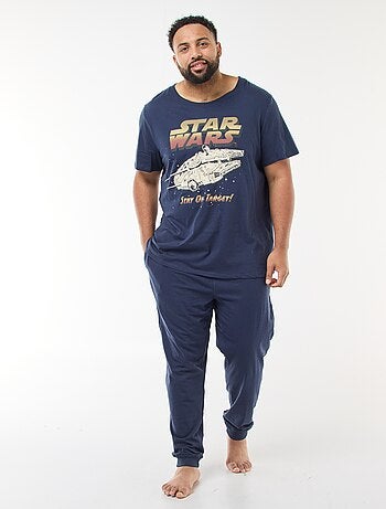 Lange pyjama met print 'Star Wars' - 2-delig
