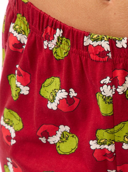 Lange pyjama met The Grinch-print - 2-delig - Kiabi