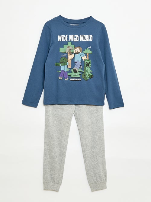 Lange pyjama 'Minecraft' - 2-delige set - Kiabi