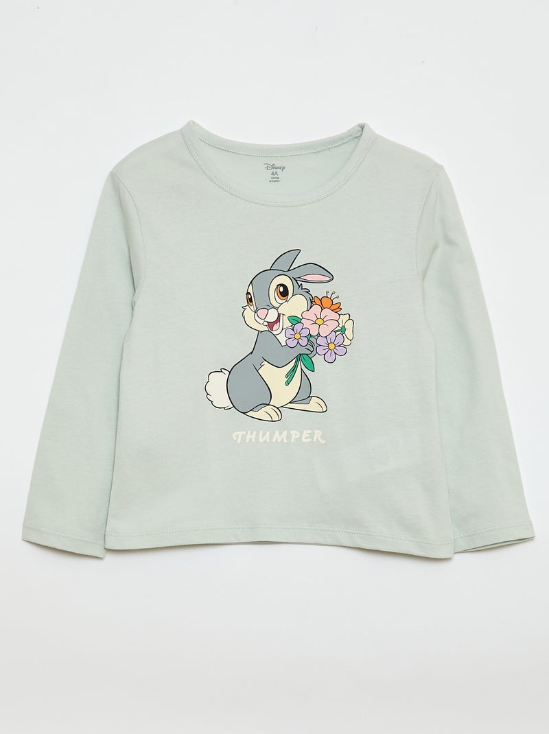 Lange pyjama 'Stampertje' 'Disney' - 2-delig Groen - Kiabi