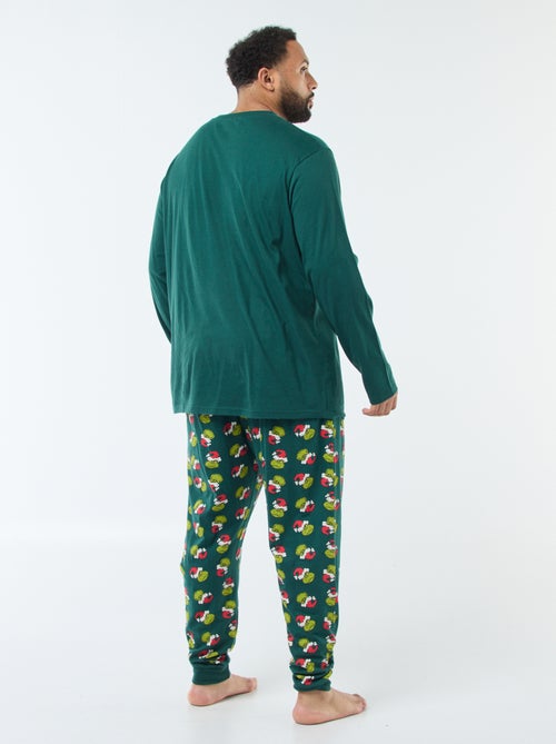 Lange pyjama 'The Grinch' - 2-delig - Kiabi