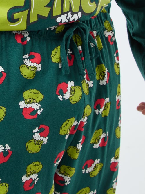 Lange pyjama 'The Grinch' - 2-delig - Kiabi
