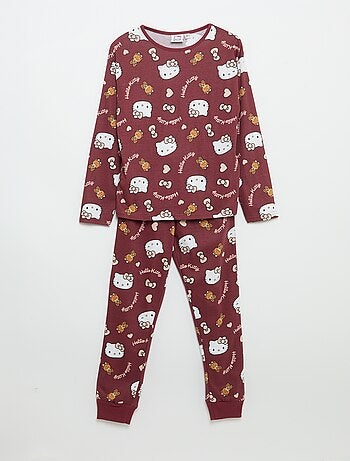 Lange pyjamaset 'Hello Kitty' - 2-delig