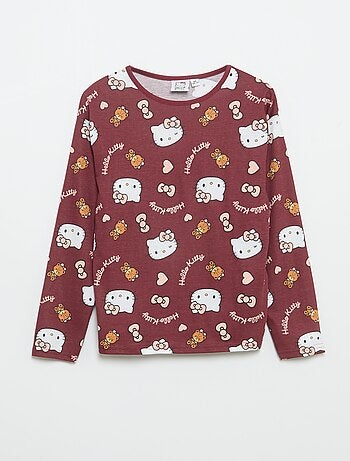 Lange pyjamaset 'Hello Kitty' - 2-delig