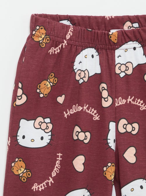 Lange pyjamaset 'Hello Kitty' - 2-delig - Kiabi Lange pyjamaset 'Hello Kitty' - 2-delig - Kiabi