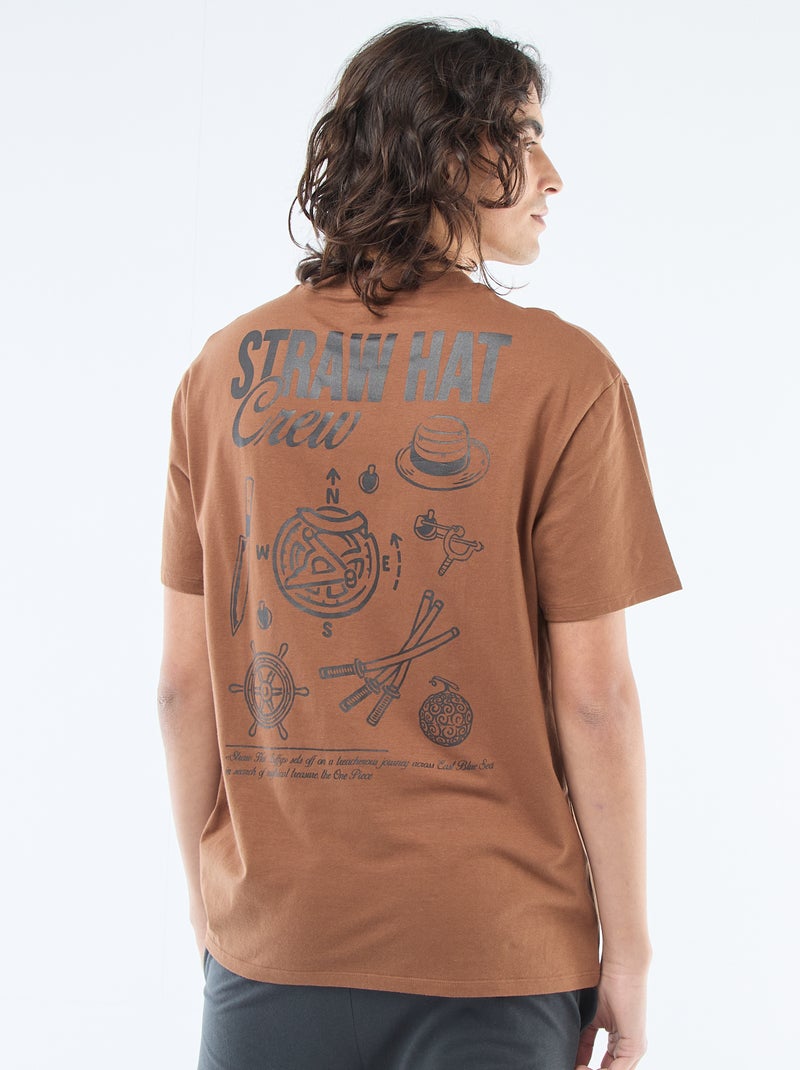 Lange pyjamaset 'One piece' - 2-delig Grijs - Kiabi