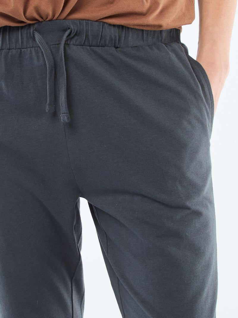 Lange pyjamaset 'One piece' - 2-delig Grijs - Kiabi