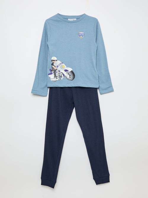 Lange pyjamaset 'Playmobil' - 2-delig - Kiabi