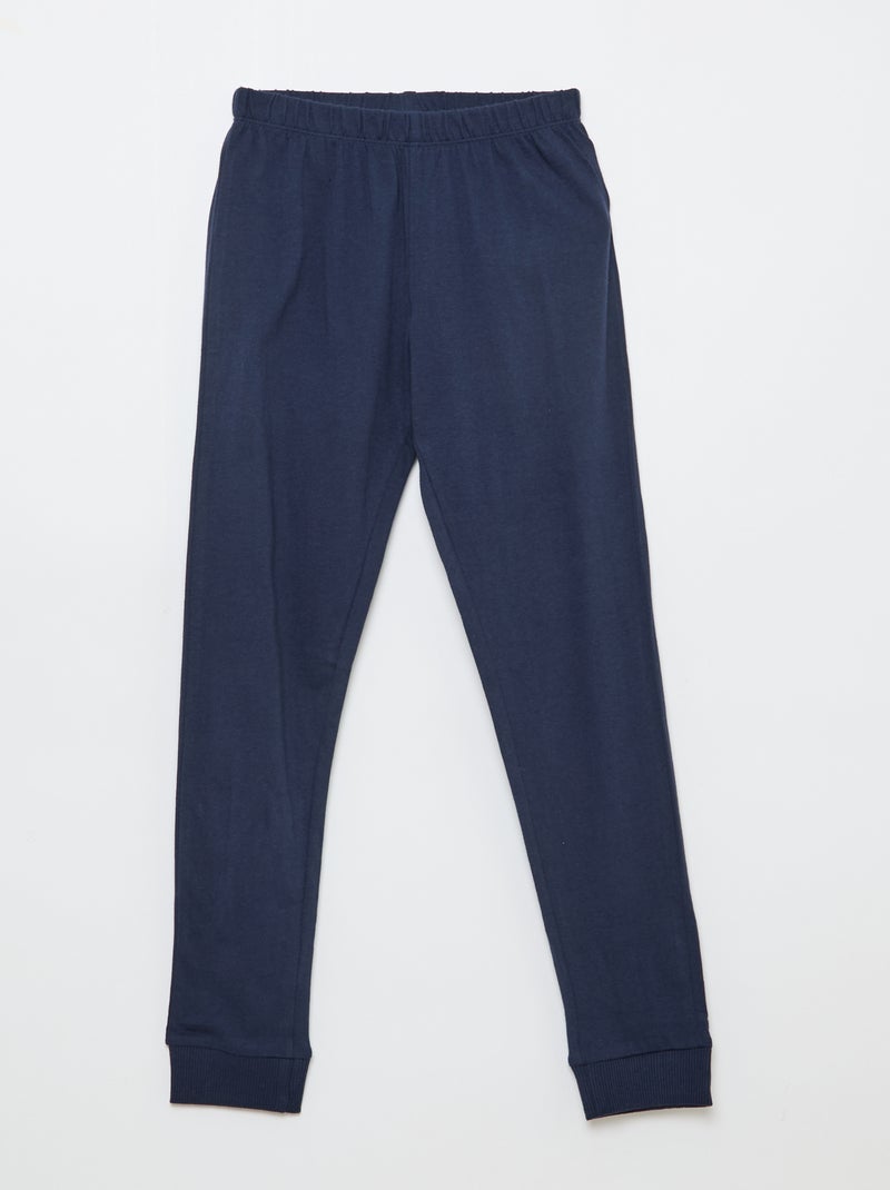 Lange pyjamaset 'Playmobil' - 2-delig Rood - Kiabi