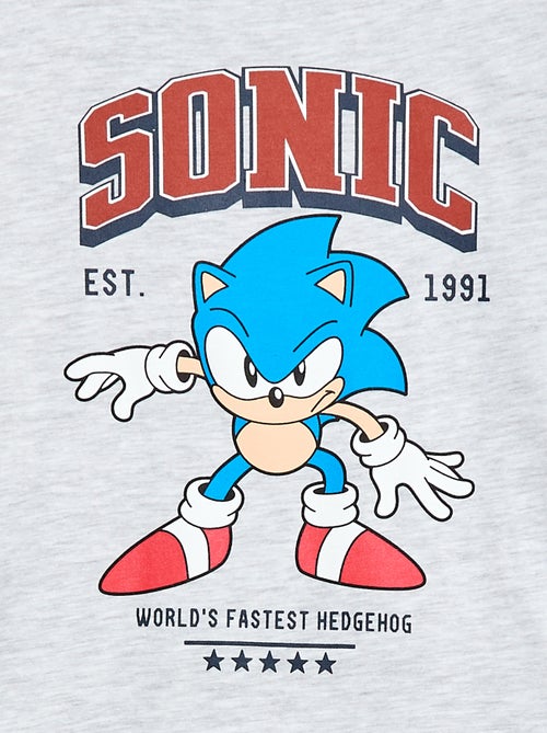 Lange pyjamaset 'Sonic' - 2-delig - Kiabi