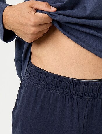 Lange pyjamaset van jersey - 2-delig