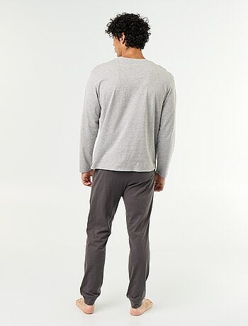 Lange pyjamaset van jersey - 2-delig