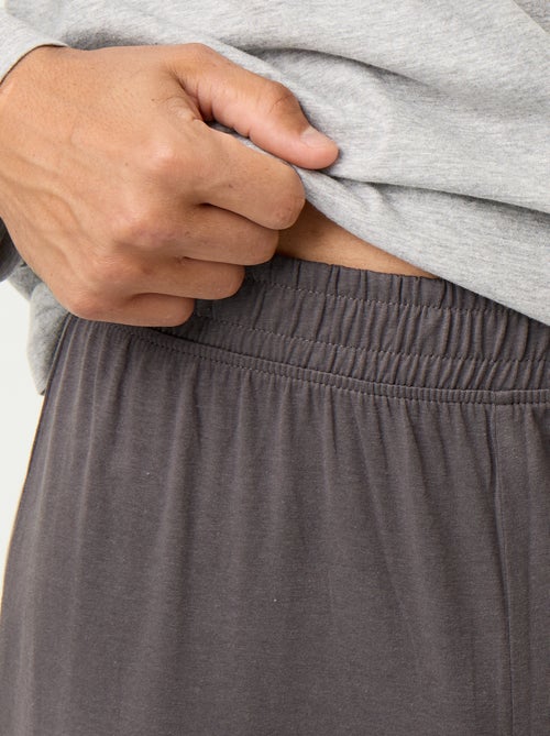 Lange pyjamaset van jersey - 2-delig - Kiabi