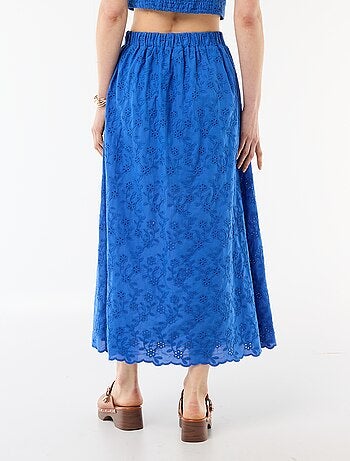 Lange rok met Engels borduurwerk