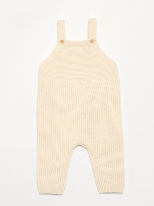 Lange salopette van tricot - Kiabi Lange salopette van tricot - Kiabi