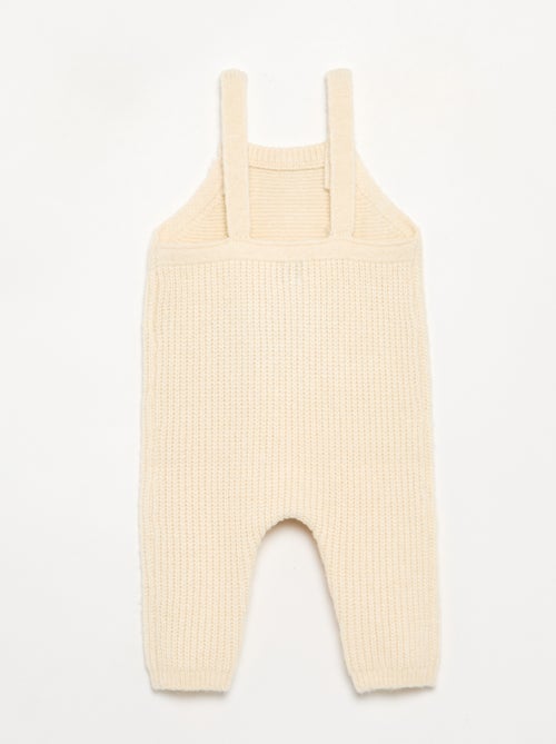 Lange salopette van tricot - Kiabi Lange salopette van tricot - Kiabi