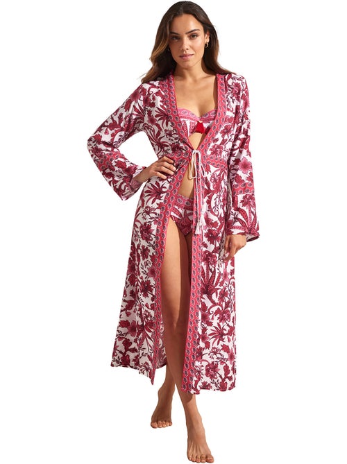 Lange strand kimono acanthus - Kiabi Lange strand kimono acanthus - Kiabi
