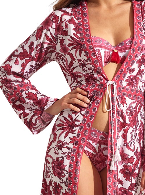 Lange strand kimono acanthus - Kiabi Lange strand kimono acanthus - Kiabi