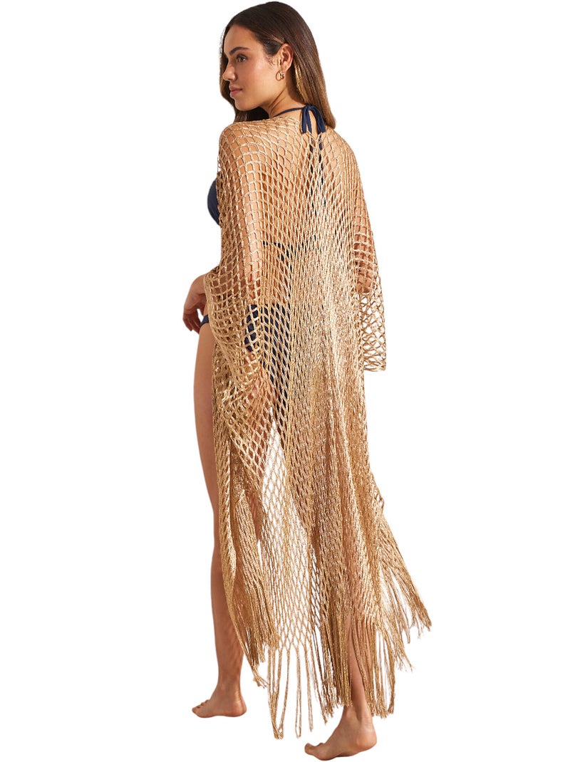 Lange strand kimono complementos Geel - Kiabi