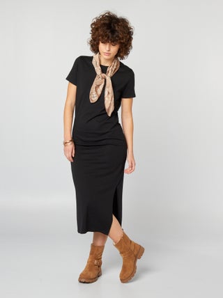 Lange T-shirtjurk