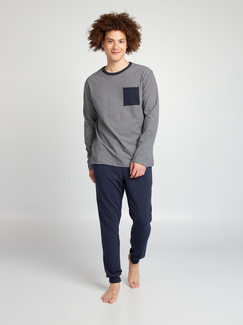 Comfortabele pyjama van flanel | Atlas For Men Comfortabele pyjama van flanel | Atlas For Men