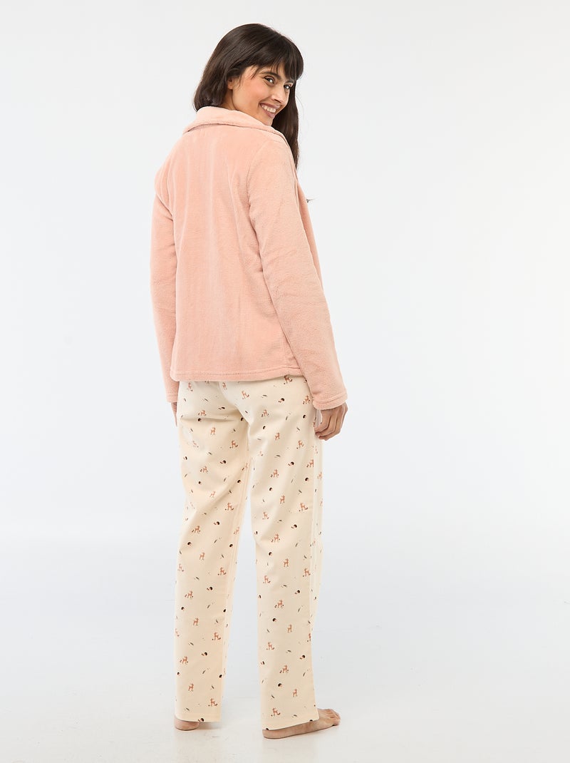 MyFav Dames nachtkleding zachte rode wijn afgedrukt korte mouw pyjama Capri Set MyFav Dames nachtkleding zachte rode wijn afgedrukt korte mouw pyjama Capri Set