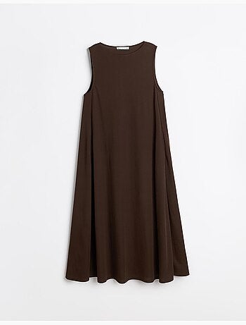 Lange, vloeiende jurk, MO Fashion