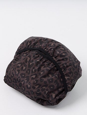 Lange waterafstotende parka met capuchon