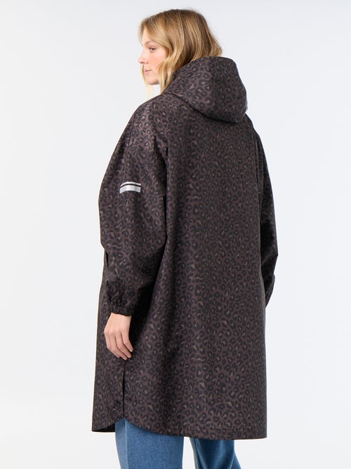Lange waterafstotende parka met capuchon - Kiabi Lange waterafstotende parka met capuchon - Kiabi