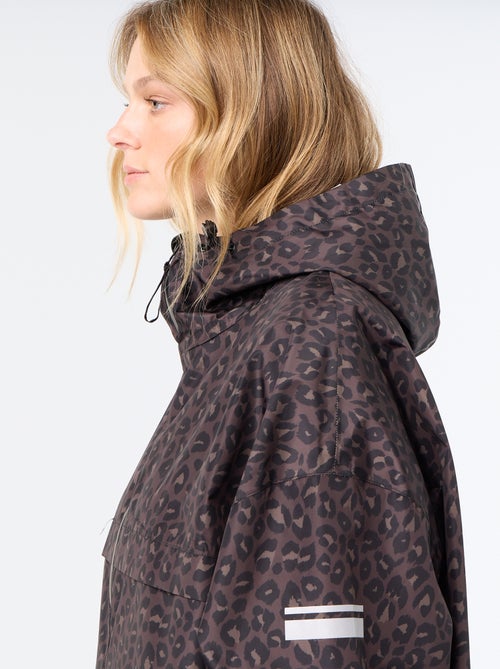 Lange waterafstotende parka met capuchon - Kiabi Lange waterafstotende parka met capuchon - Kiabi