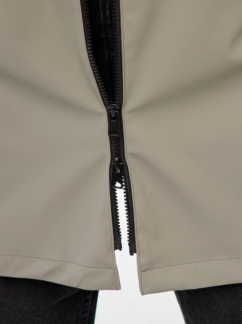 Lange, waterafstotende parka met capuchon - Kiabi