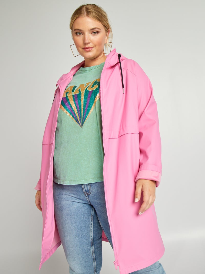 Lange, waterafstotende parka met capuchon ROSE - Kiabi