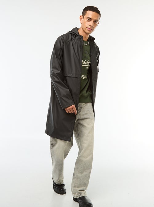 Lange, waterafstotende parka met capuchon - Kiabi