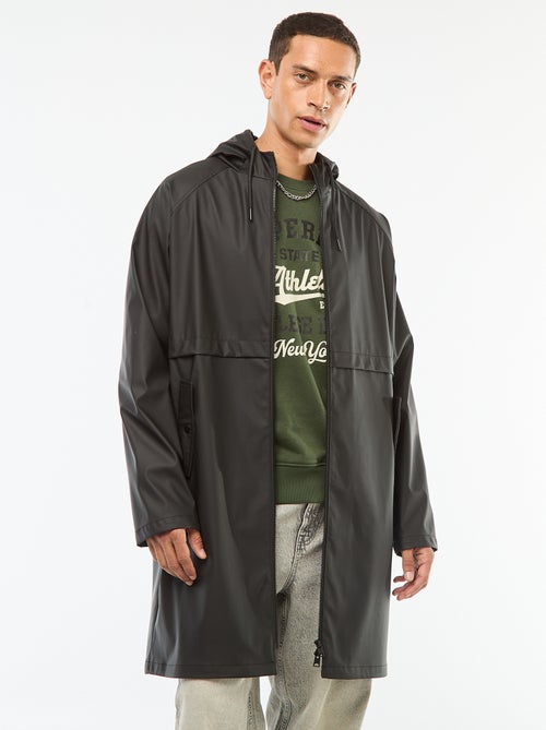 Lange, waterafstotende parka met capuchon - Kiabi