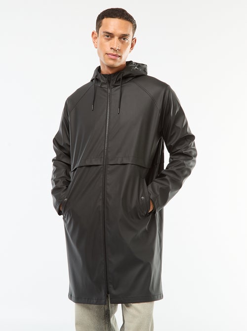 Lange, waterafstotende parka met capuchon - Kiabi
