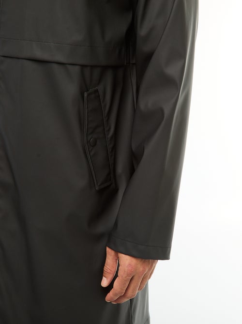 Lange, waterafstotende parka met capuchon - Kiabi