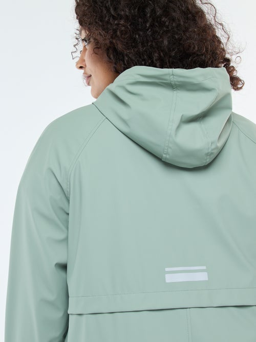 Lange, waterafstotende parka met reflecterende details - Kiabi