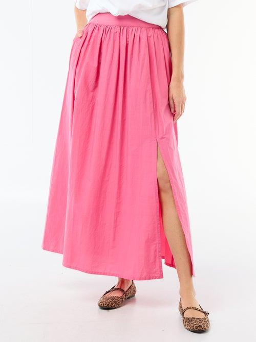 Lange, wijd uitlopende rok - Kiabi