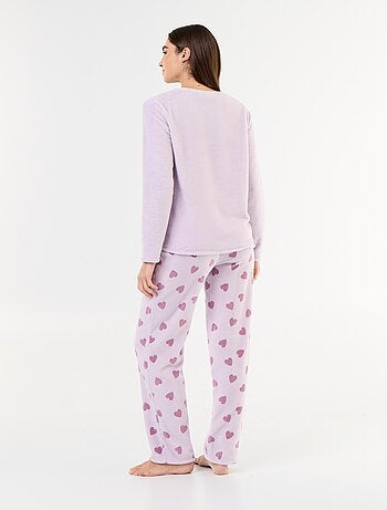 Lange 'Winnie' pyjama van Disney van fleece - 2-delig