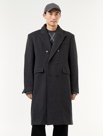 Lange wollook jas