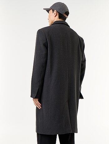 Lange wollook jas