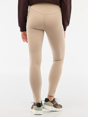 Lange zwangerschapslegging van effen jersey