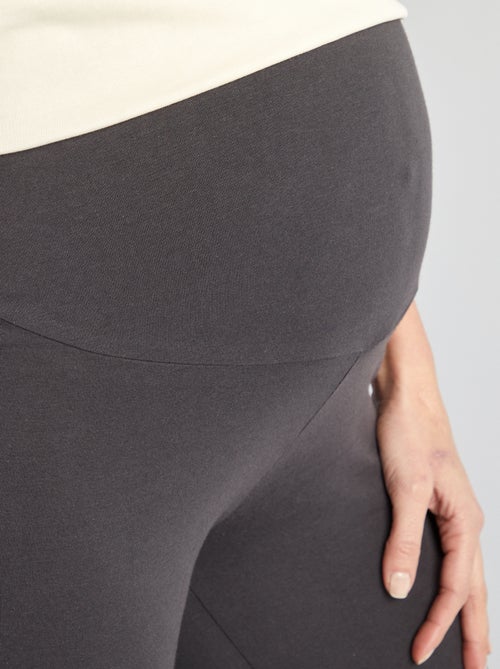 Lange zwangerschapslegging van effen jersey - Kiabi