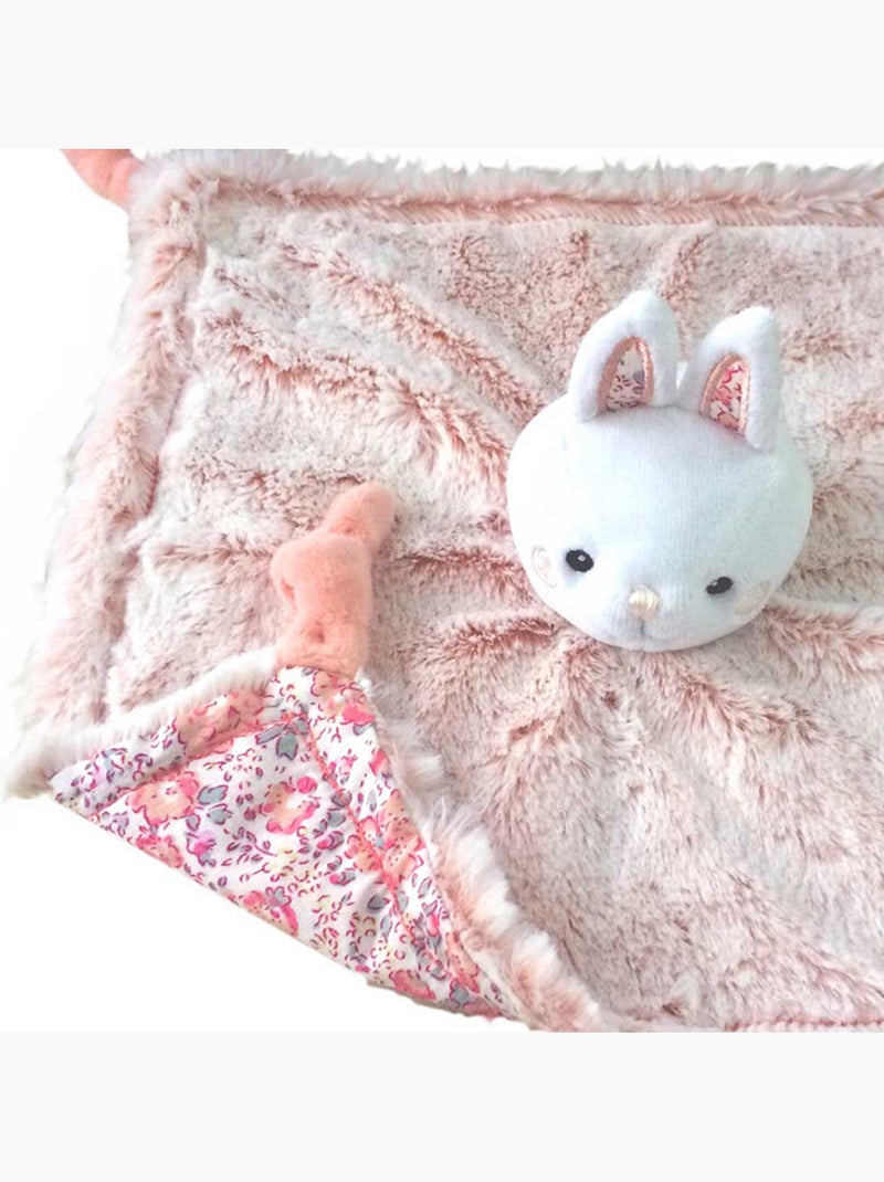 Lapinou vierkante knuffel Lichtroze - Kiabi